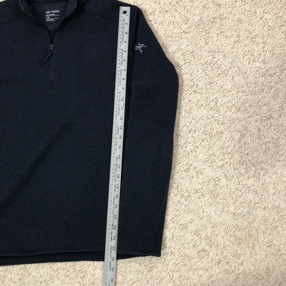 Arc'teryx “Covert” Men's Half-Zip Fleece, size L in Dark Blue - Picture 6 of 10